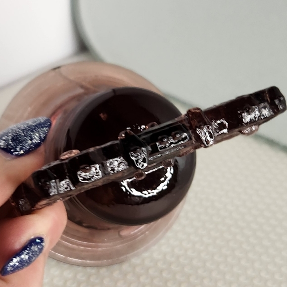 Vintage‎ 70s Mosser bicentennial celebration amethyst glass liberty bell statue - Picture 3 of 8